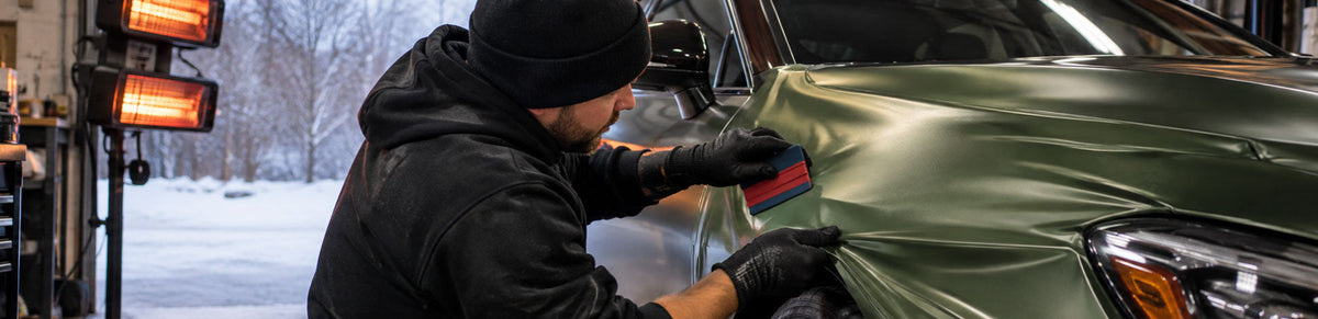 Can You Wrap a Car in Winter?