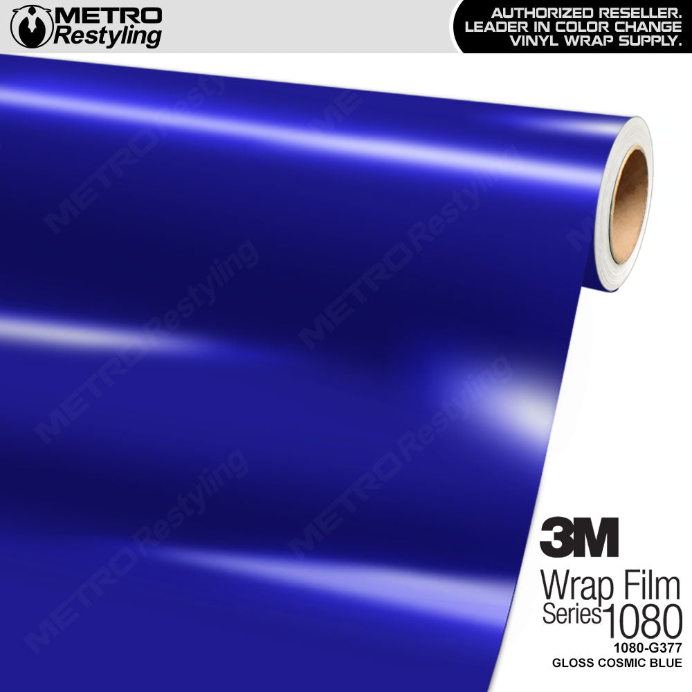 3M 1080 Gloss Black Air-Release Vinyl Wrap Roll Including Toolkit (1ft x  5ft)