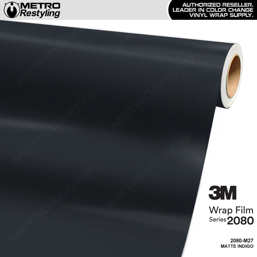 3M 2080 Matte Indigo Vinyl Wrap