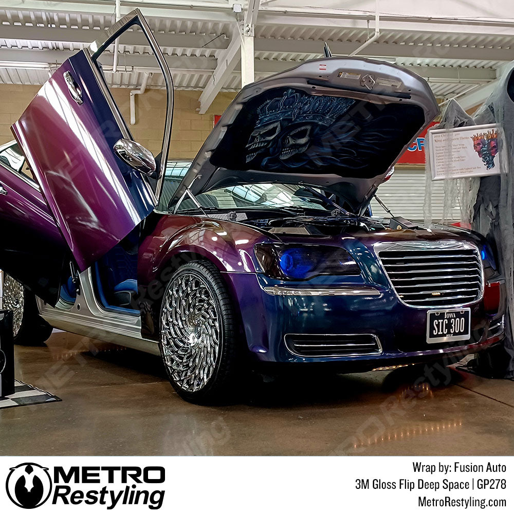 3M Gloss Flip Deep Space Chrysler 300 Vinyl Wrap