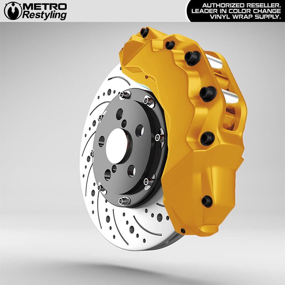 3m　リバティ　ヨシエグレー Reflective Dark Yellow Brake Caliper Vinyl Wrap - 3M | Metro Restyling