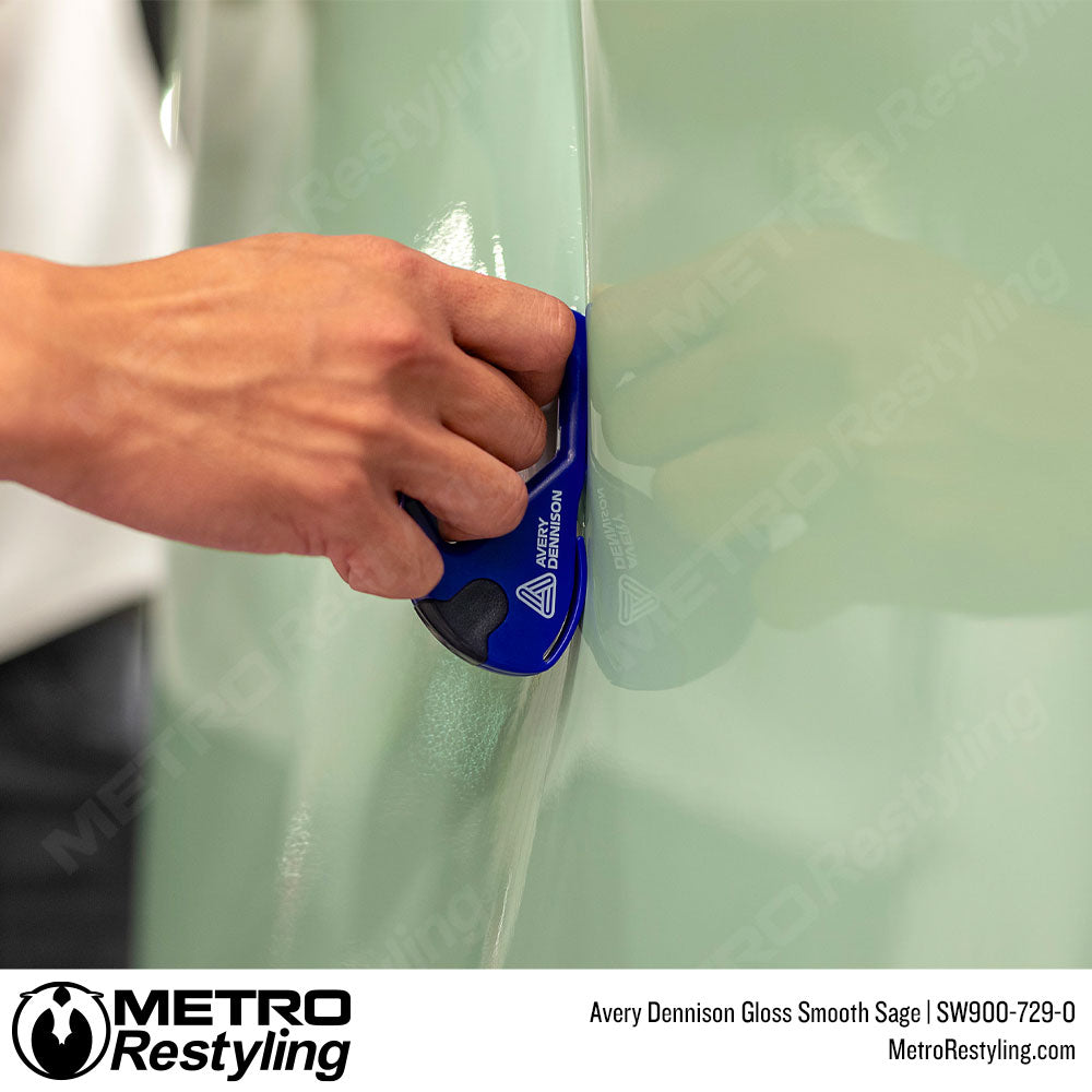 Avery Dennison SW900 Gloss Smooth Sage Vinyl Wrap | SW900-729-O