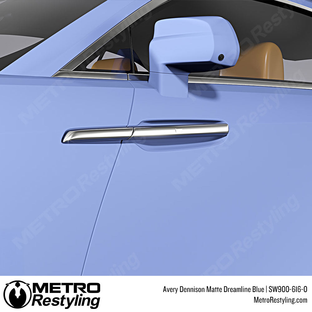 Avery Dennison SW900 Matte Dreamline Blue Vinyl Wrap | SW900-616-O