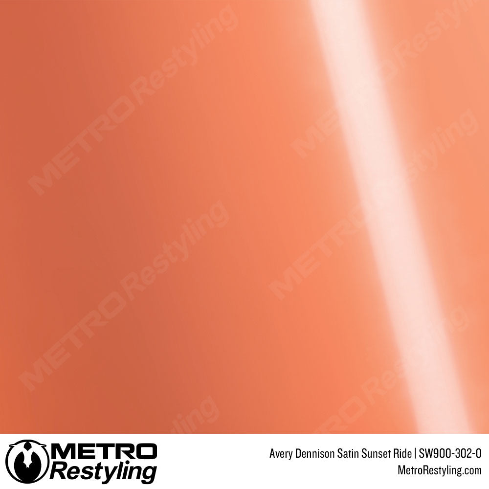 Avery Dennison SW900 Satin Sunset Ride Vinyl Wrap | SW900-302-O