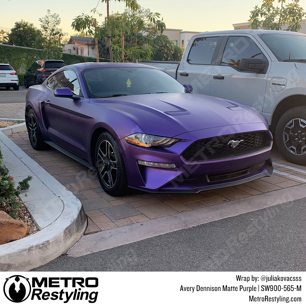 Matte Purple Vinyl Wrap