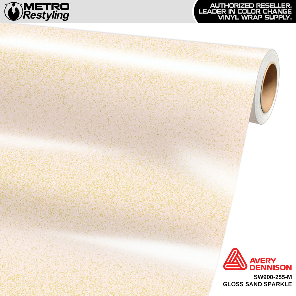 Avery Dennison SW900 Gloss Sand Sparkle Vinyl Wrap