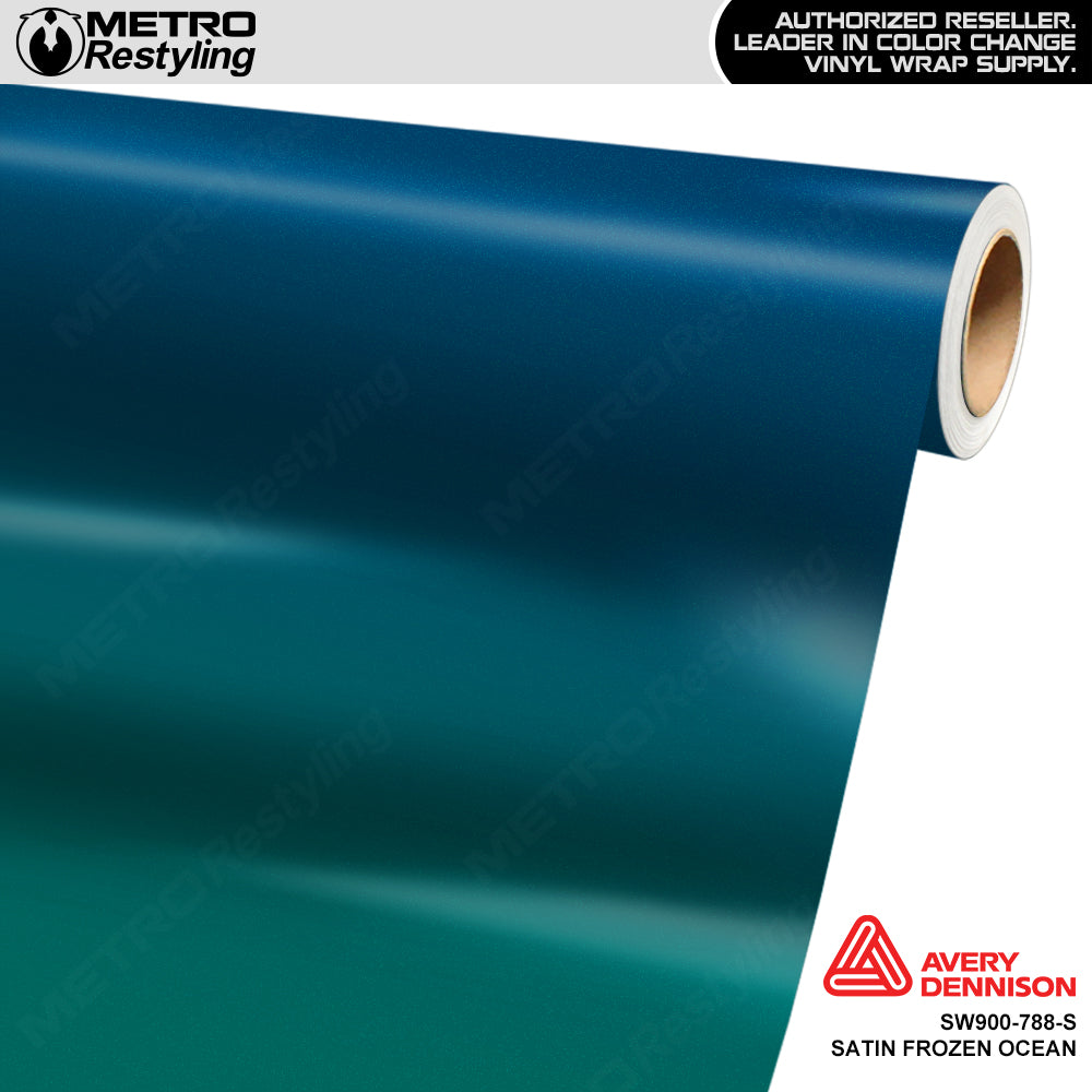 Avery Dennison SW900 Satin Satin Frozen Ocean