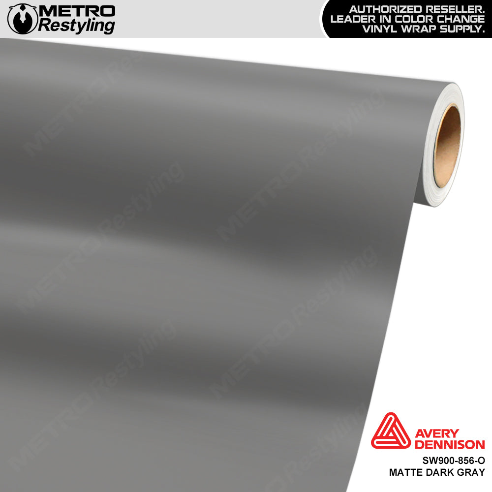 Avery Dennison SW900 Matte Dark Gray Vinyl Wrap