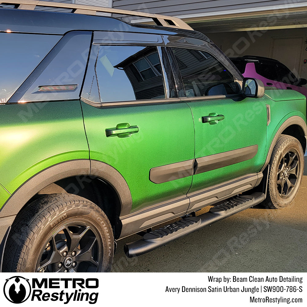 Satin Urban Jungle Ford Bronco Vinyl Wrap