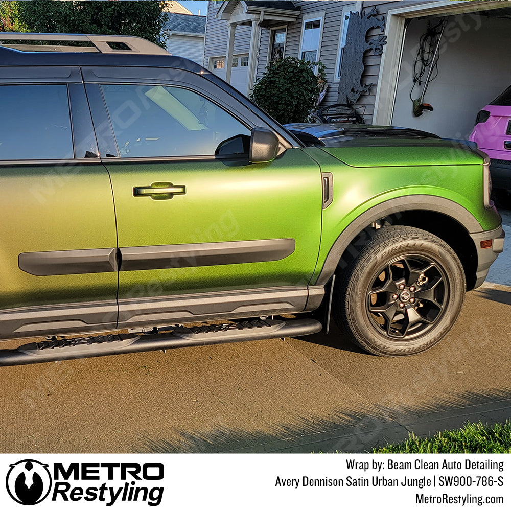 Satin Urban Jungle Ford Bronco Vinyl Wrap