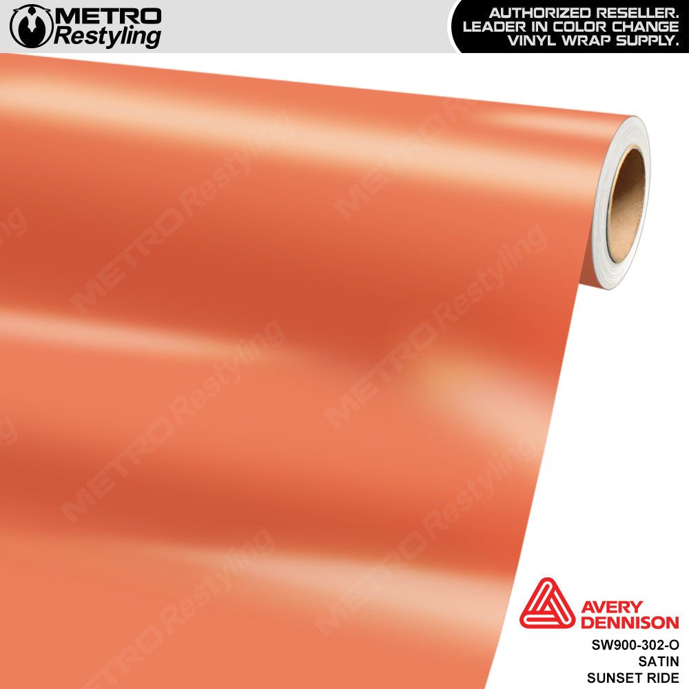 Avery Dennison SW900 Satin Sunset Ride Vinyl Wrap | SW900-302-O