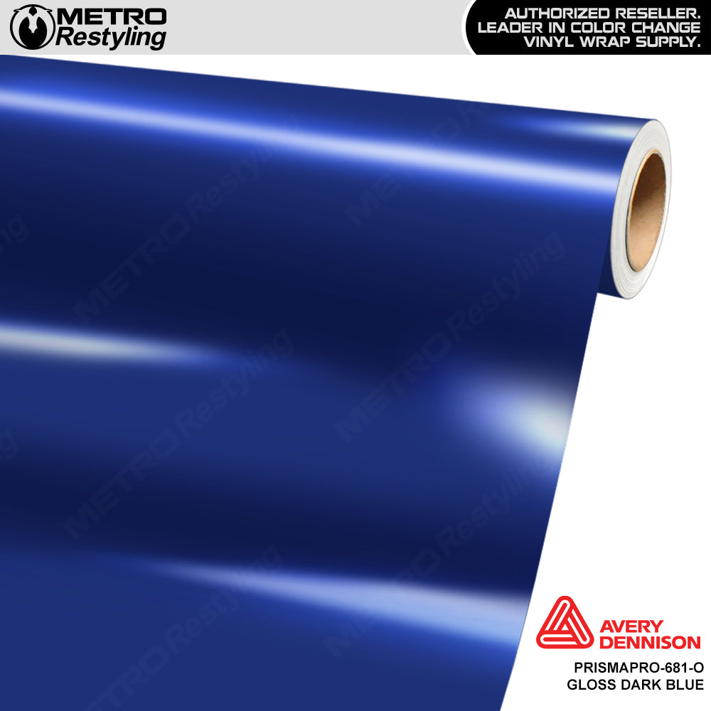 Avery Dennison Gloss Dark Blue Colored PPF | PrismaPro-681-O
