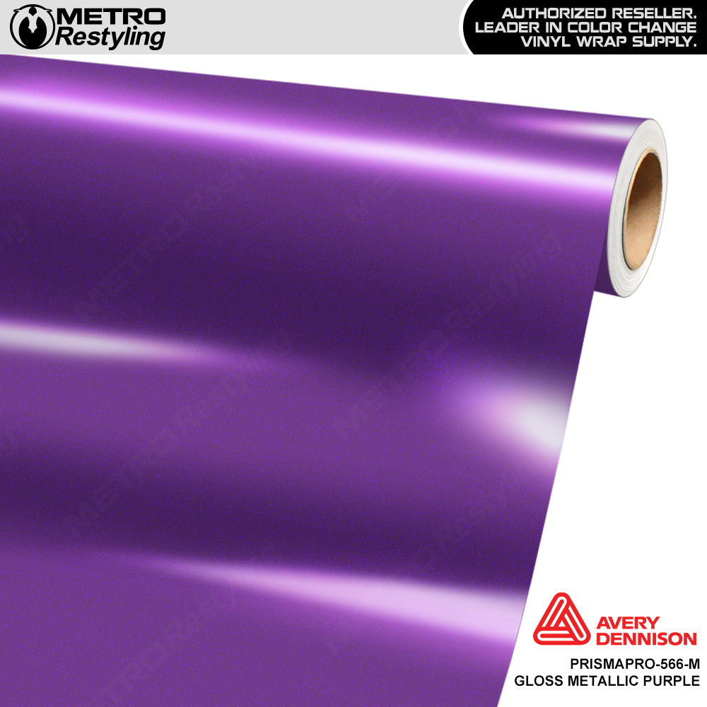 Avery Dennison Gloss Metallic Purple Colored PPF | PrismaPro-566-M
