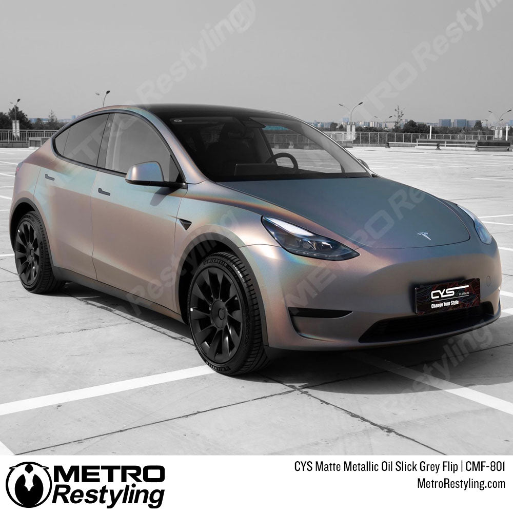 matte oil slick wrap
