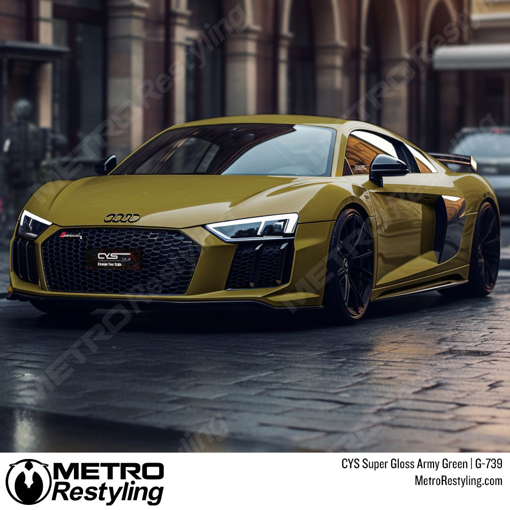 audi army green vinyl