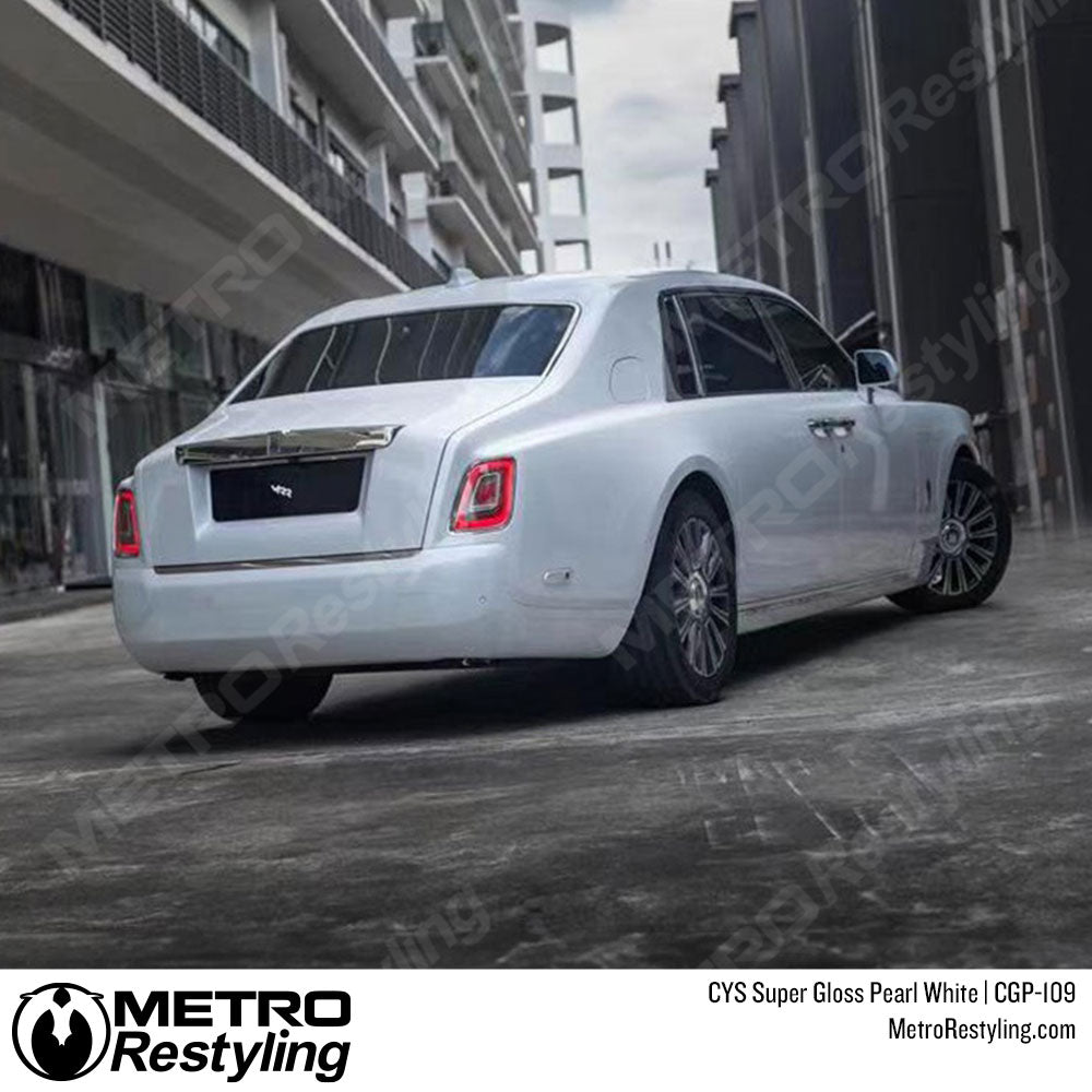 gloss pearl white wrap