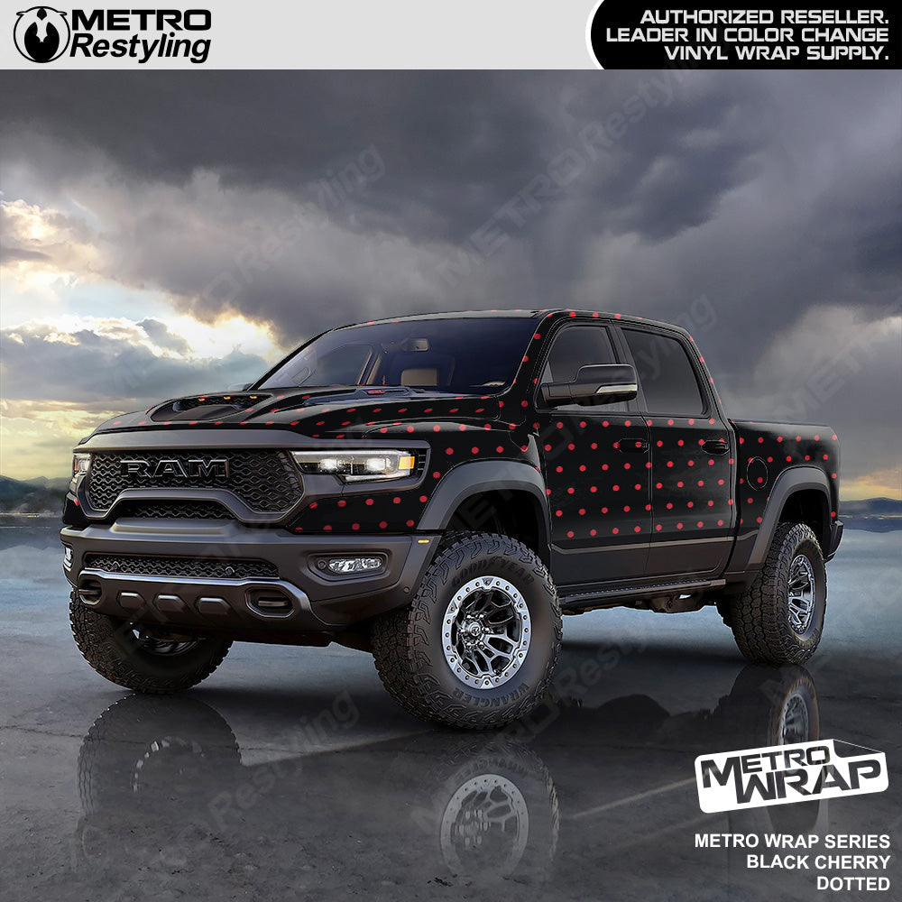 Metro Wrap Dotted Cherry Truck Wrap