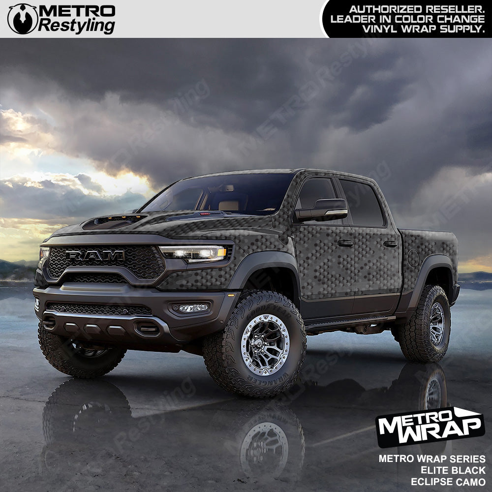 Metro Wrap Eclipse Elite Black Truck Wrap