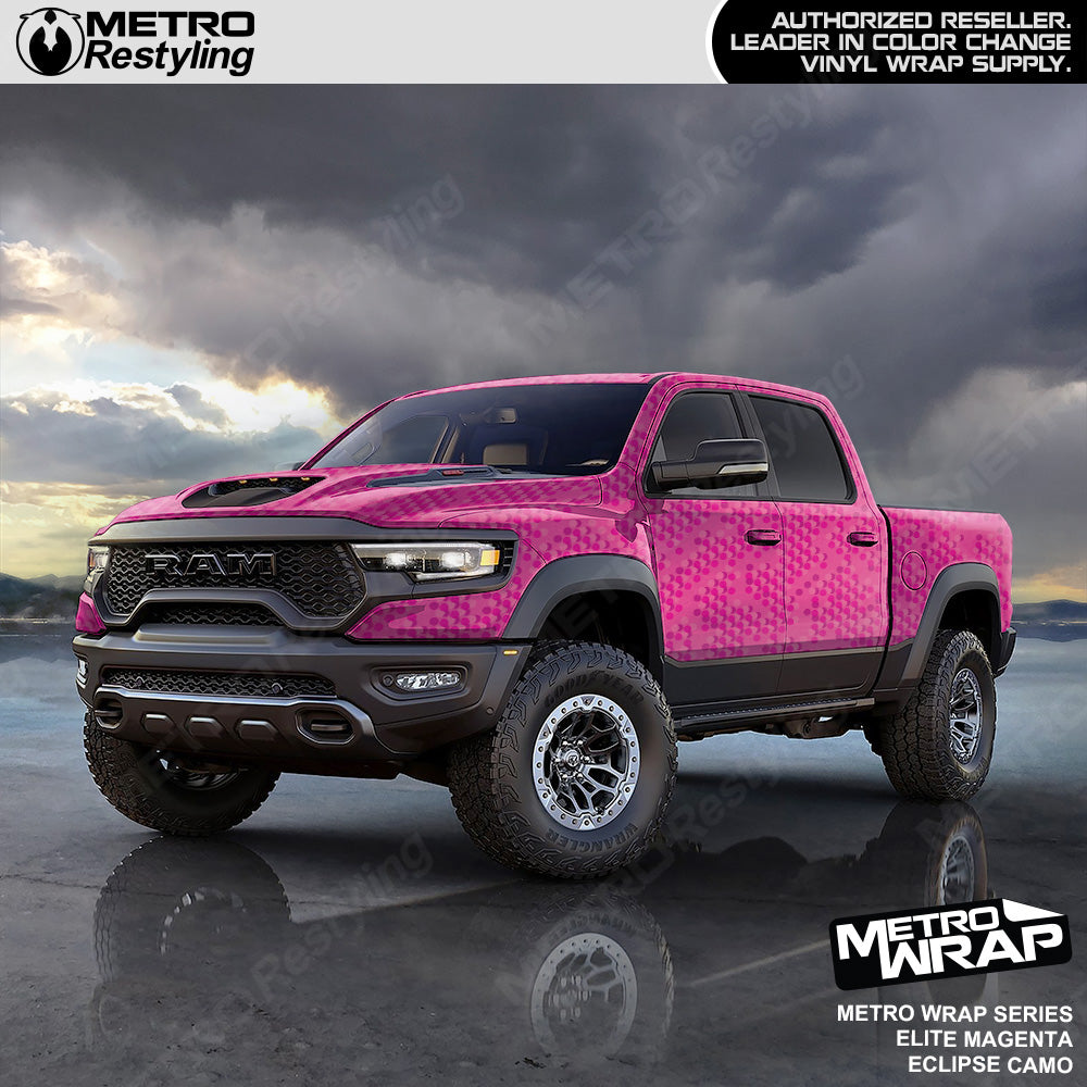 Metro Wrap Eclipse Elite Magenta Car Wrap