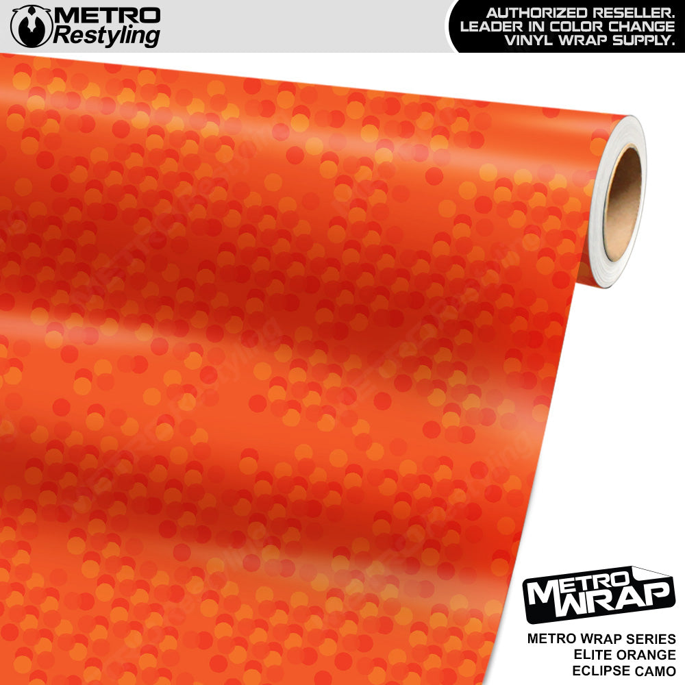 Metro Wrap Eclipse Elite Orange Vinyl Film