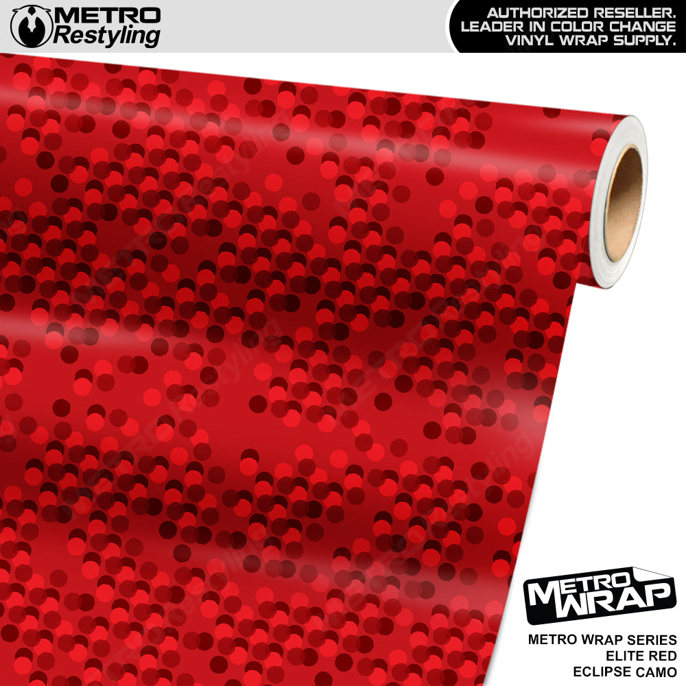 Metro Wrap Eclipse Elite Red Vinyl Film