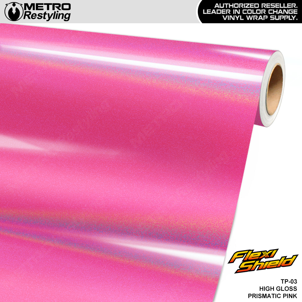FlexiShield High Gloss Prismatic Pink Cosmetic PPF