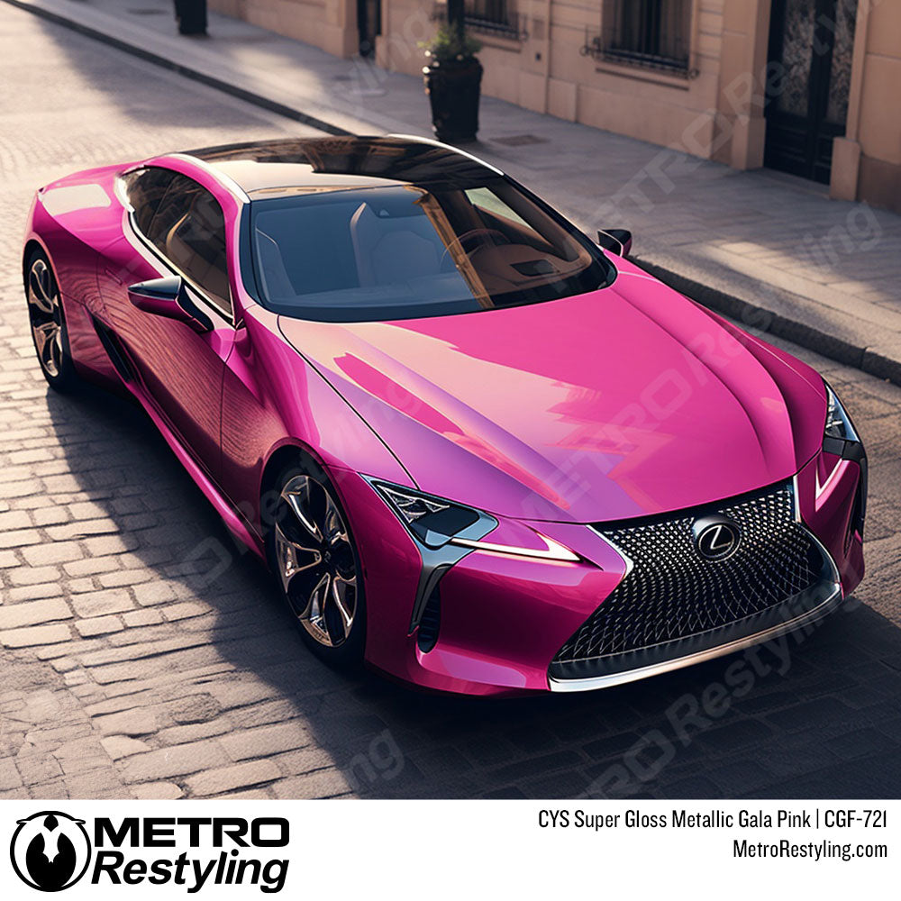 Gala Pink car wrap