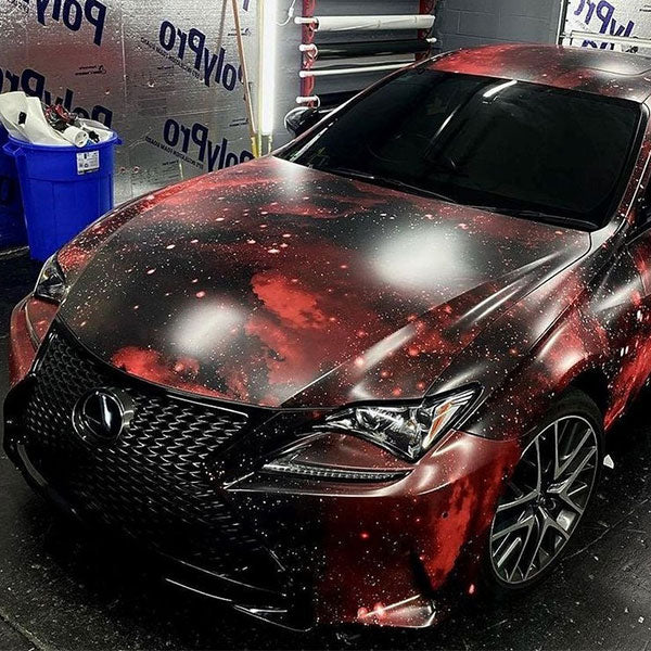 Galaxy vinyl car wraps