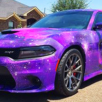 Galaxy Car Wrap