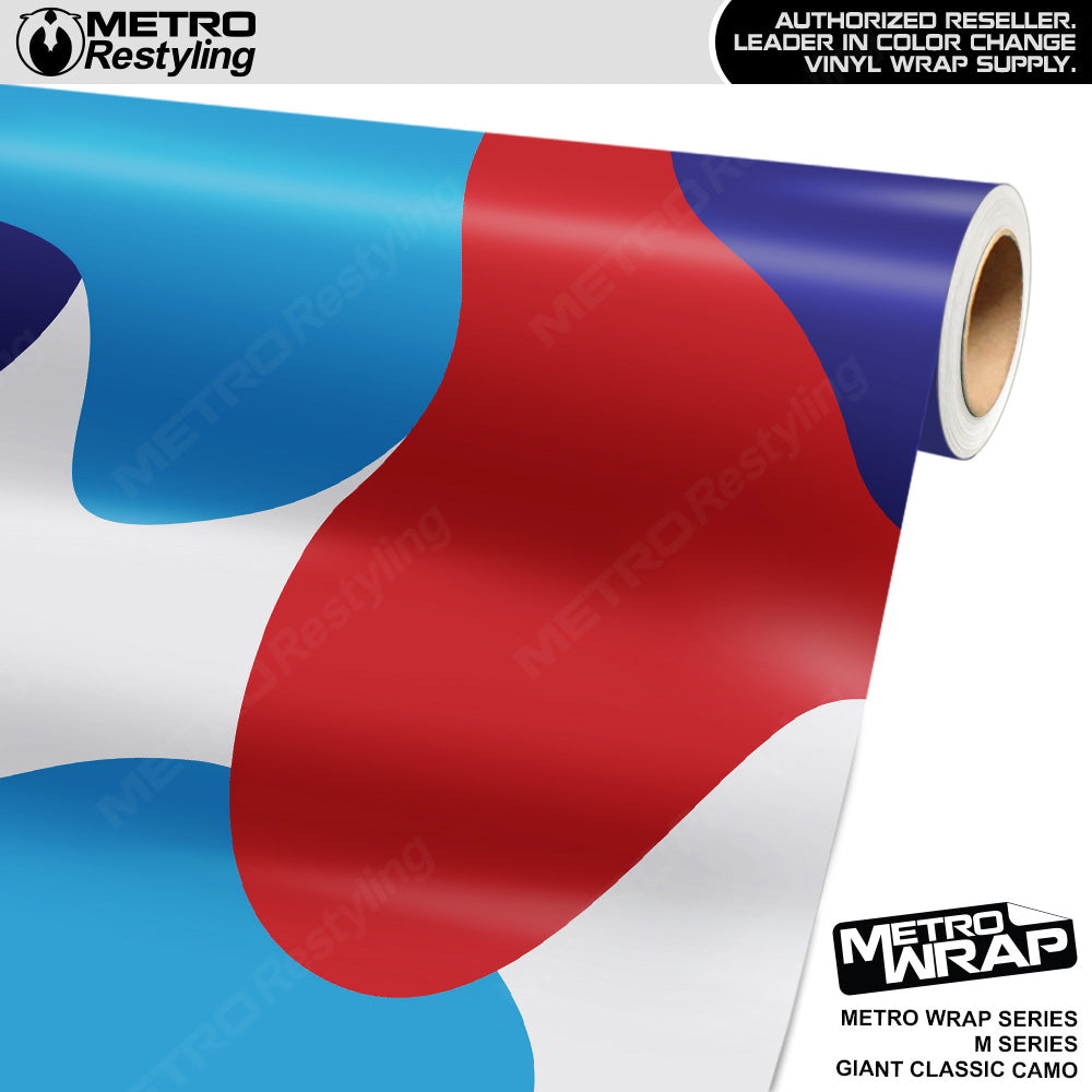 Metro Wrap Giant Classic M Series Camouflage Vinyl Film