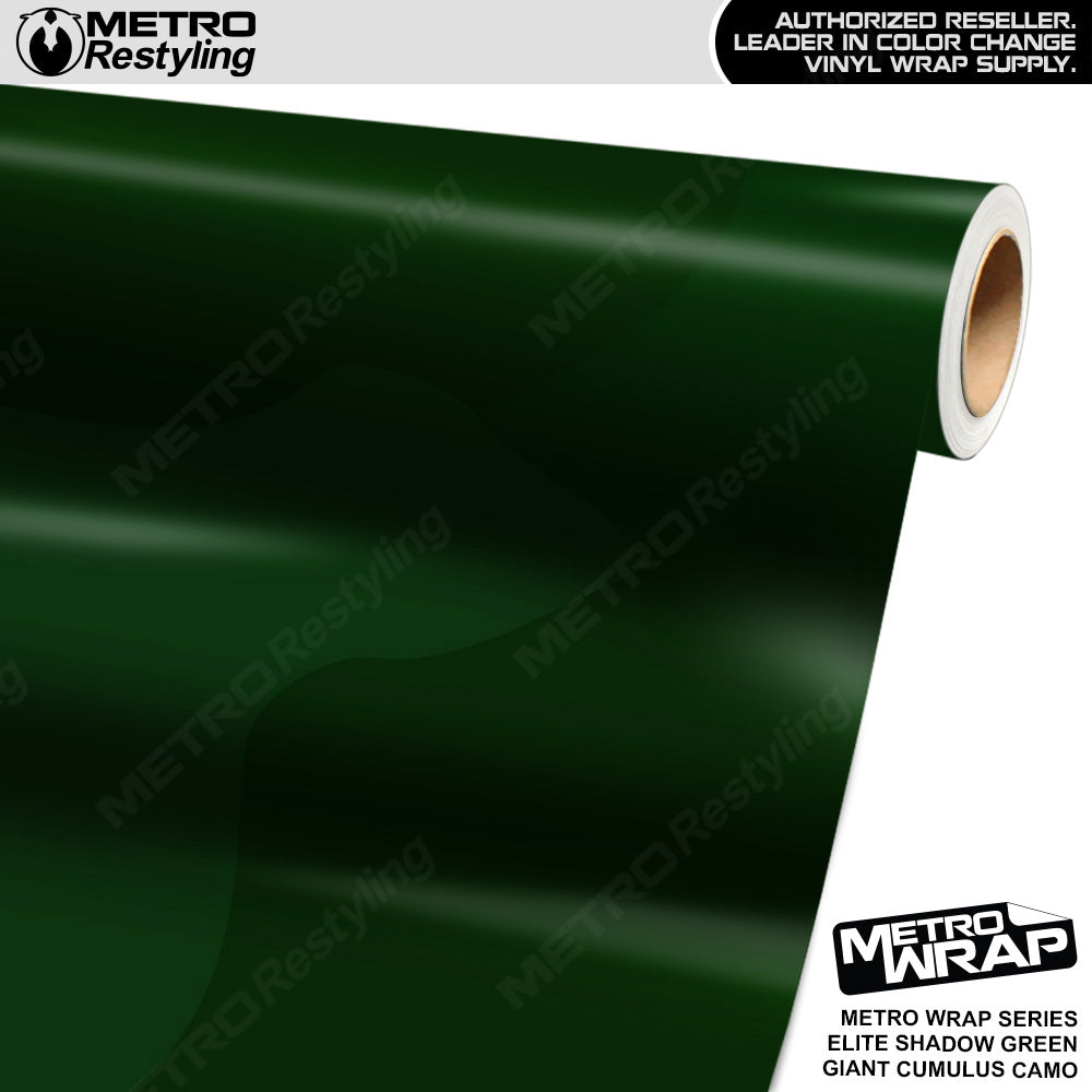 Metro Wrap Giant Cumulus Elite Shadow Green Camouflage Vinyl Film