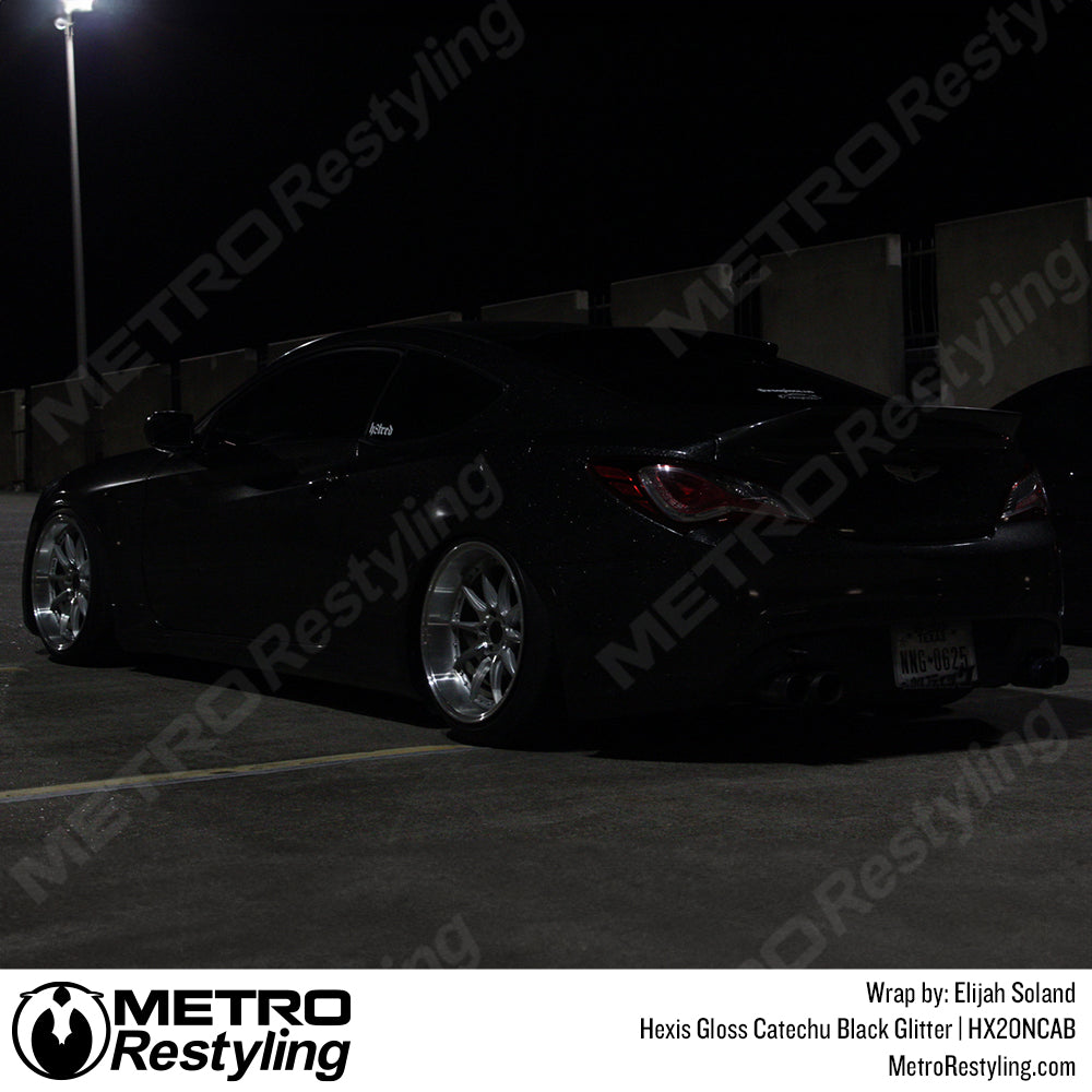 Black Glitter Hexis Wrap