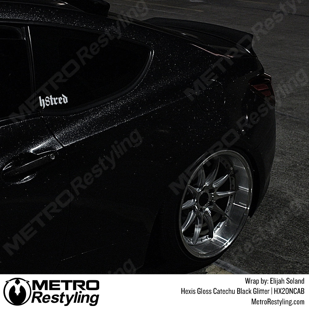 Hyundai Black Glitter Vinyl