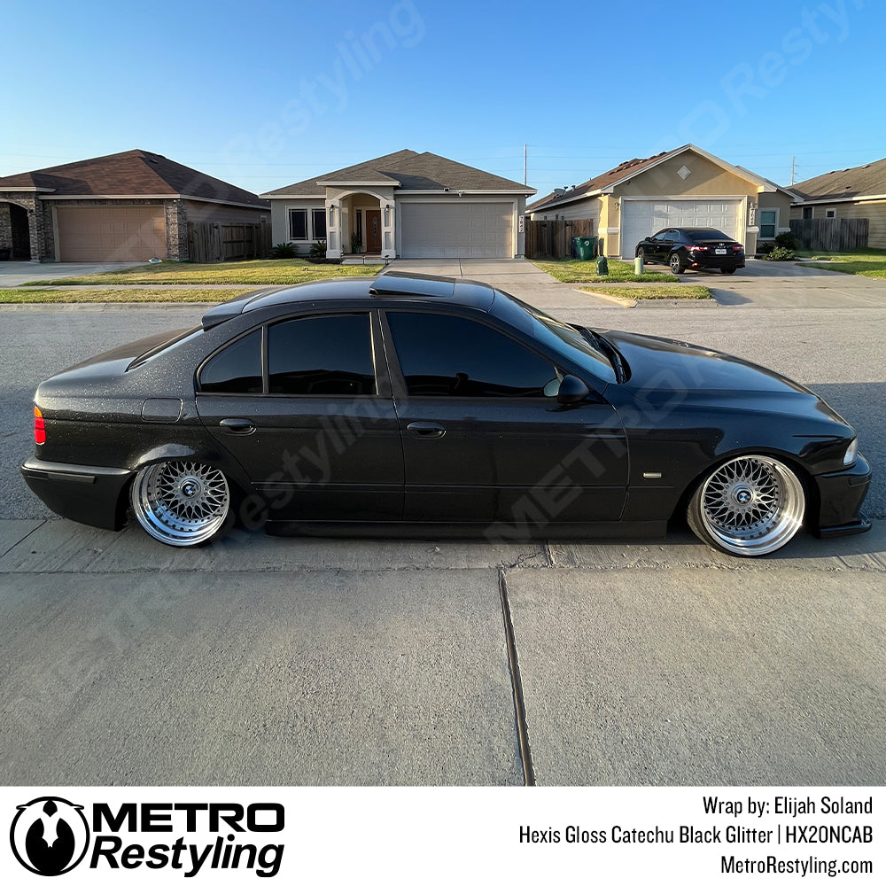 Hyundai Black Glitter Wrap