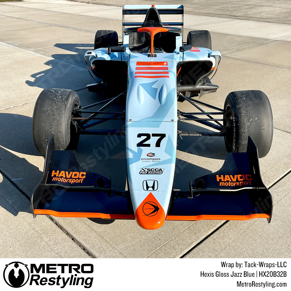 Jazz Blue F3 Ligier Vinyl Wrap