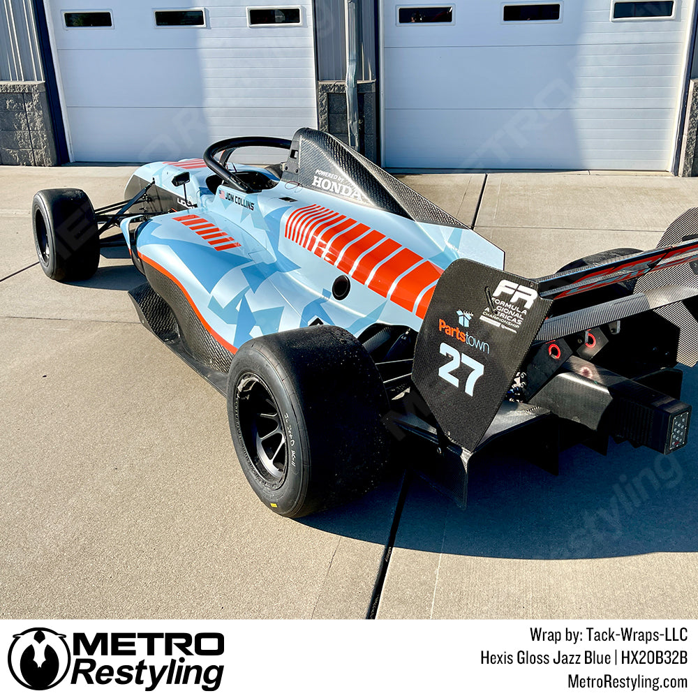 Jazz Blue F3 Ligier Vinyl Wrap
