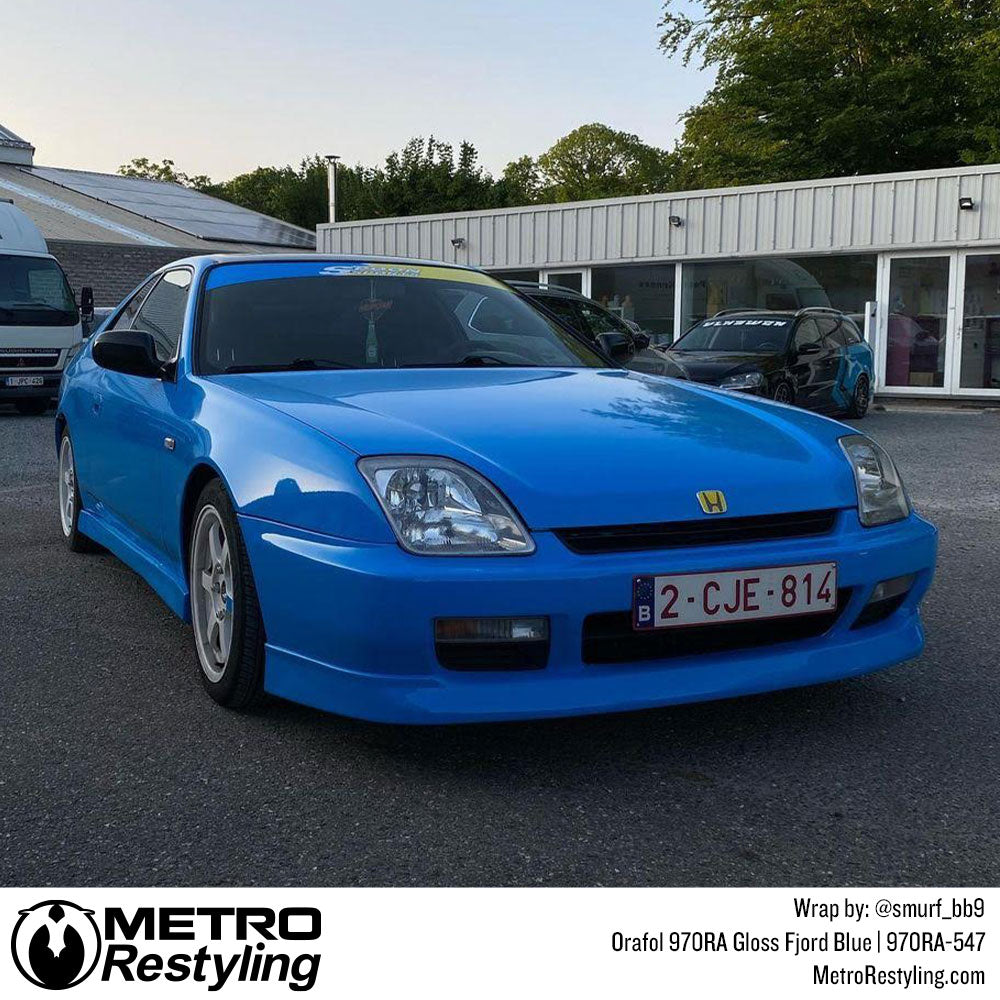 Gloss Blue Vinyl Wrap