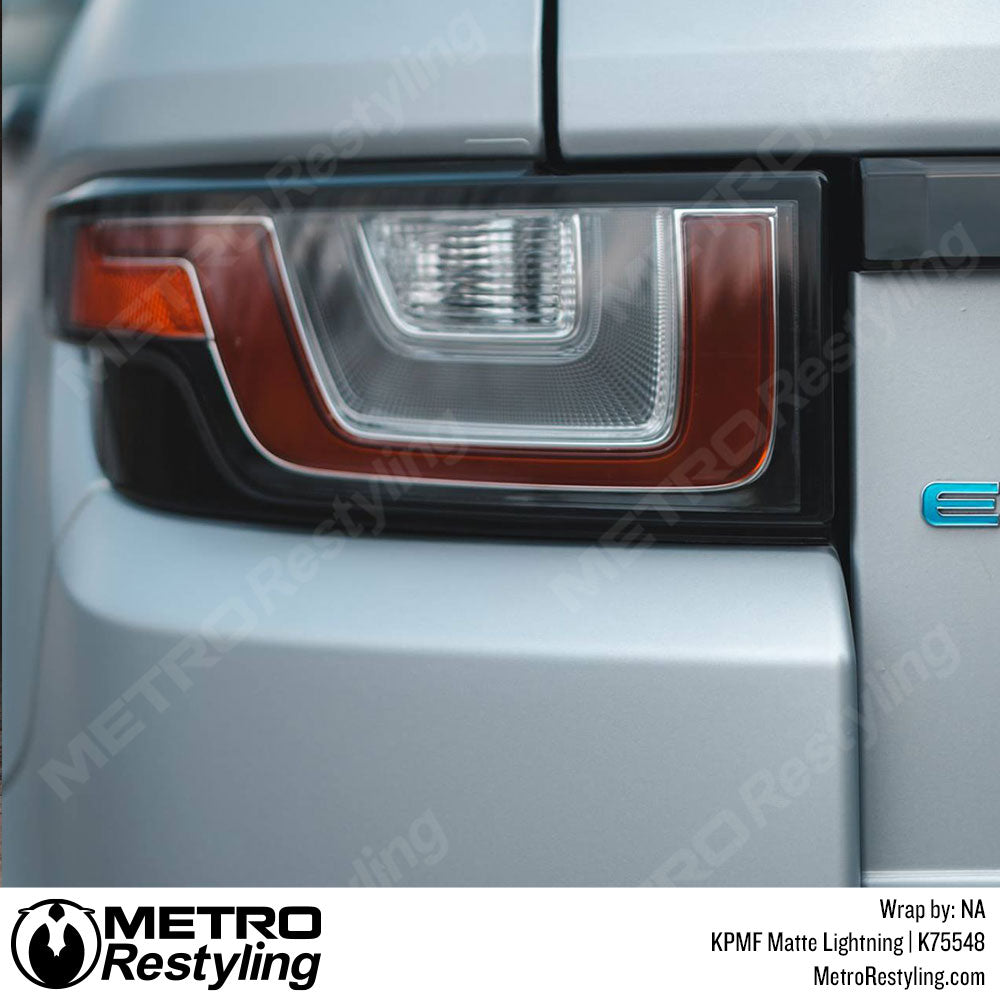 Matte lightning car wrap