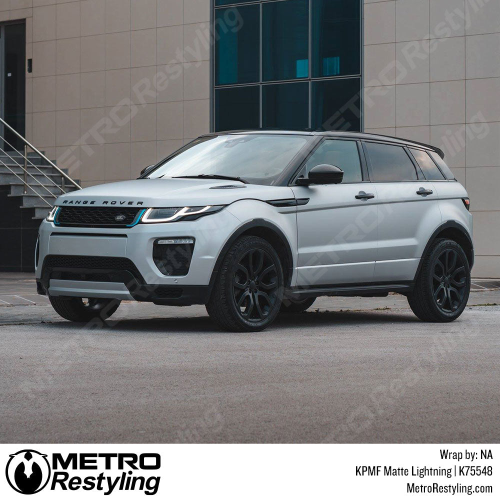 KPMF Matte Lightning Range Rover wrap