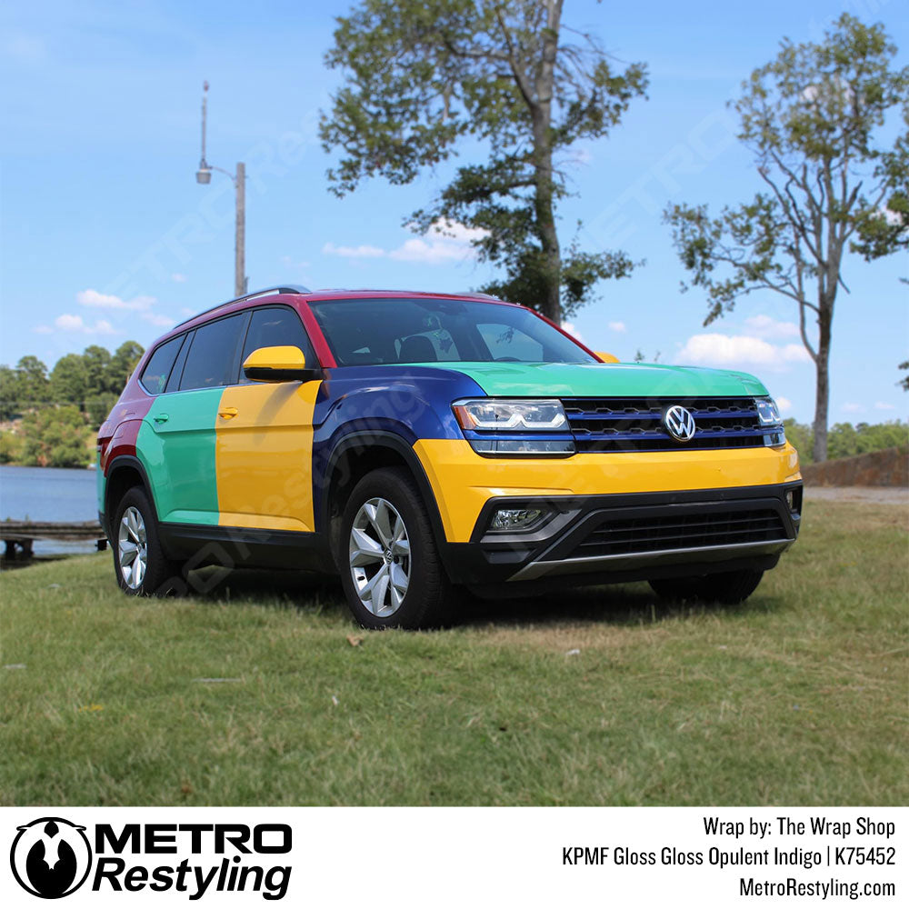 volkswagen Wrapped Gloss Opulent Indigo