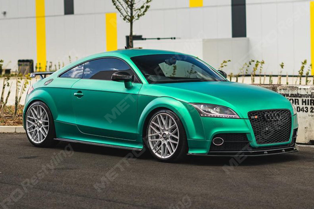 KPMF Matte Iced Green Titanium Vinyl Wrap