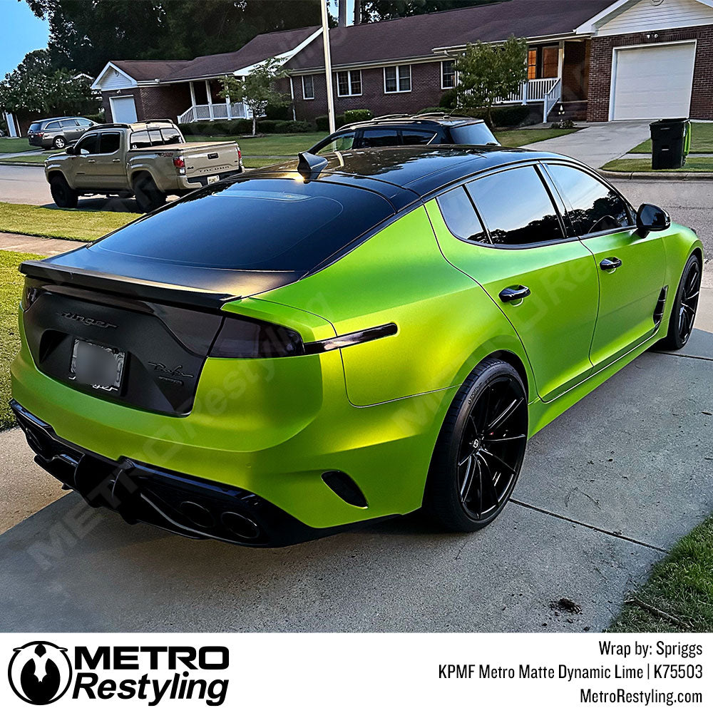 lime green wrap vinyl