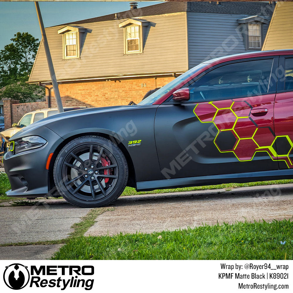 Black Charger Wrap