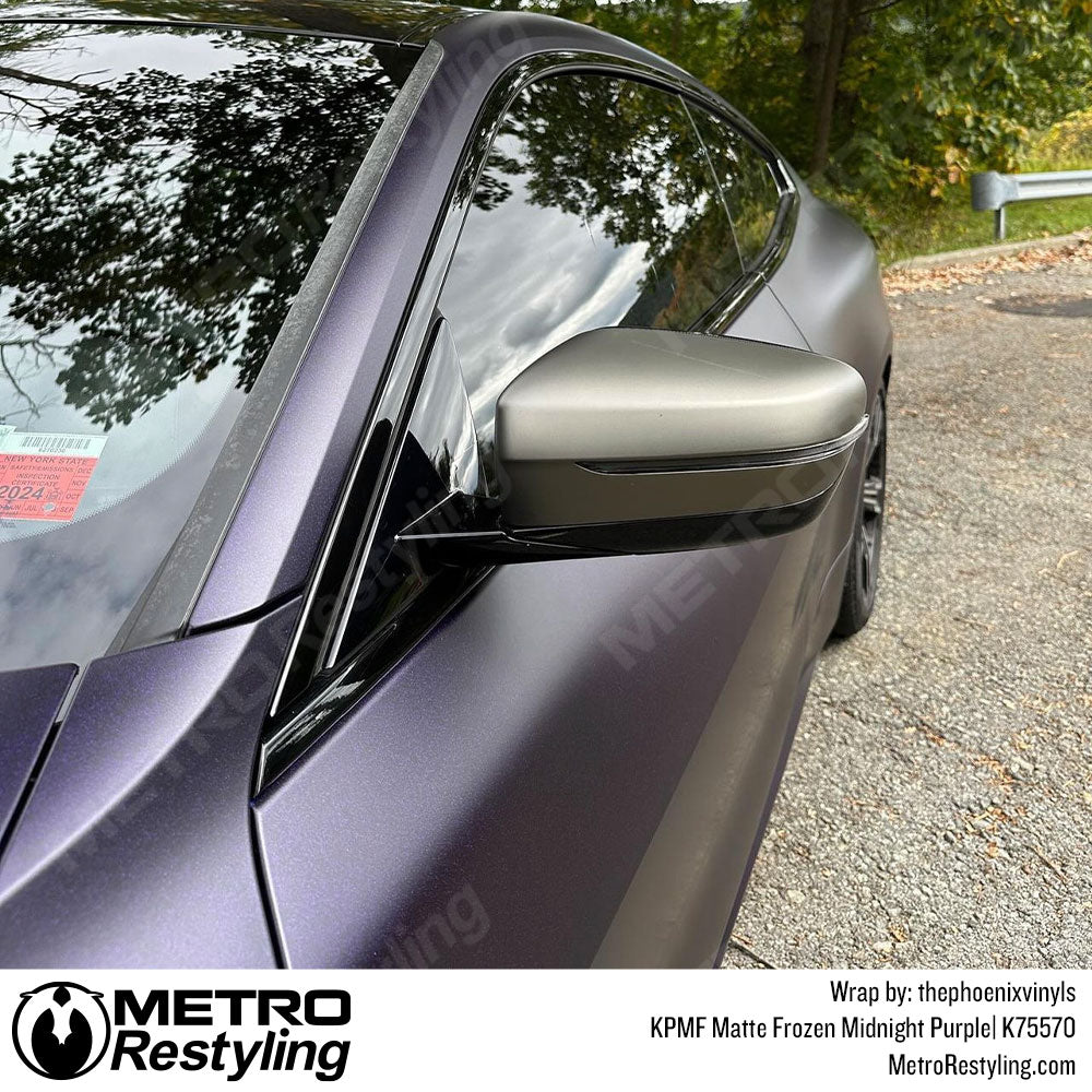 Matte Frozen Midnight Purple BMW M440I Vinyl Wrap