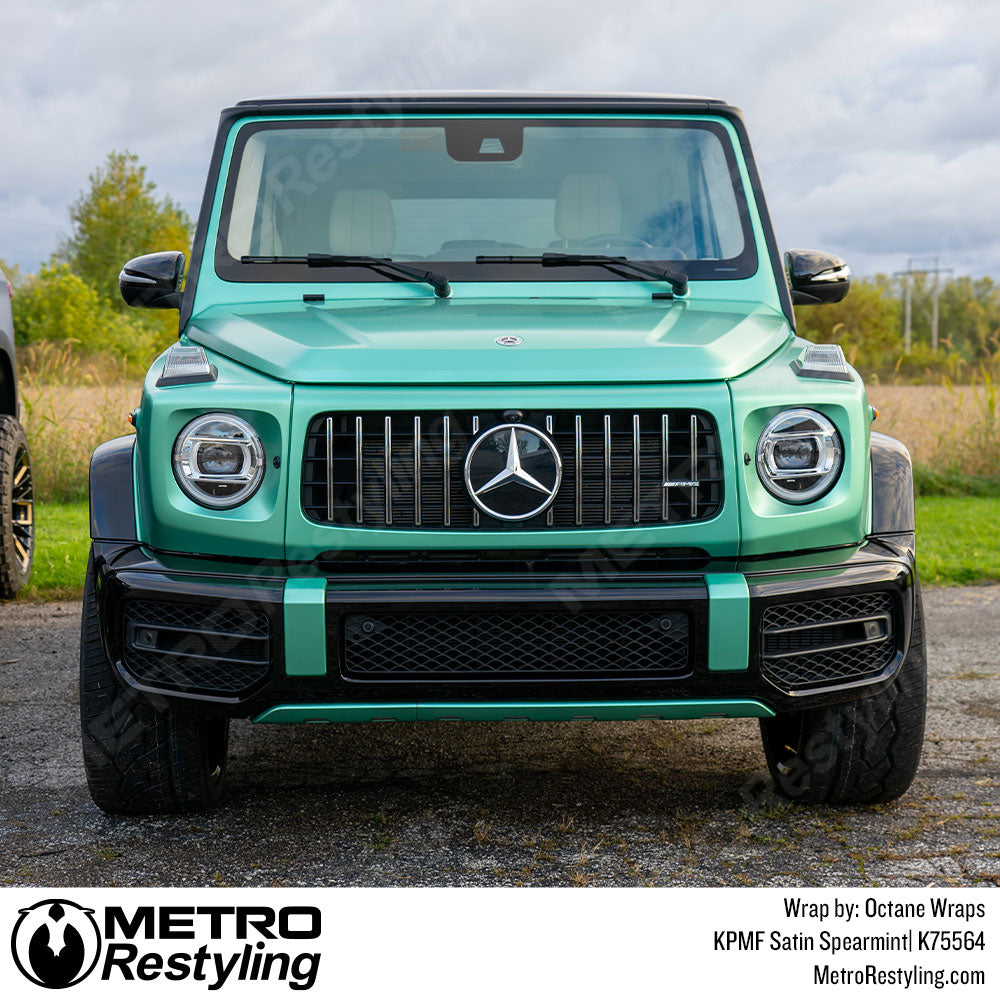 Mercedes Benz G Wagon G63 Spearmint vinyl wrap
