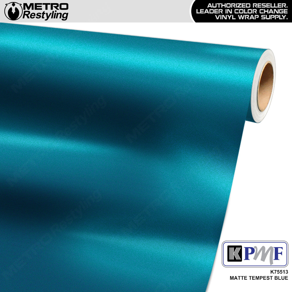 KPMF K75500 Matte Tempest Blue Vinyl Wrap