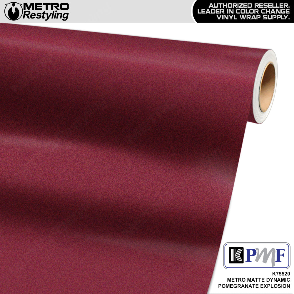 KPMF K75400 Metro Matte Dynamic Pomegranate Explosion Vinyl Wrap | K75520
