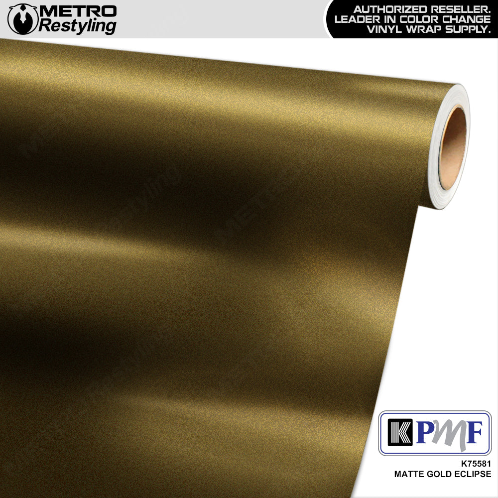KPMF K75500 Matte Gold Eclipse Vinyl Wrap