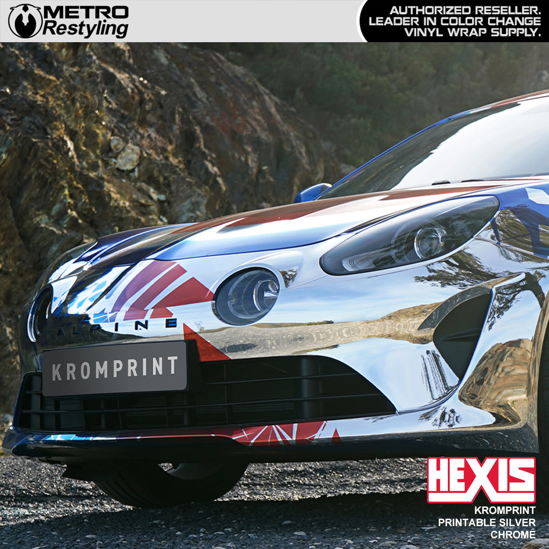 Hexis Printable Chrome Cast Film