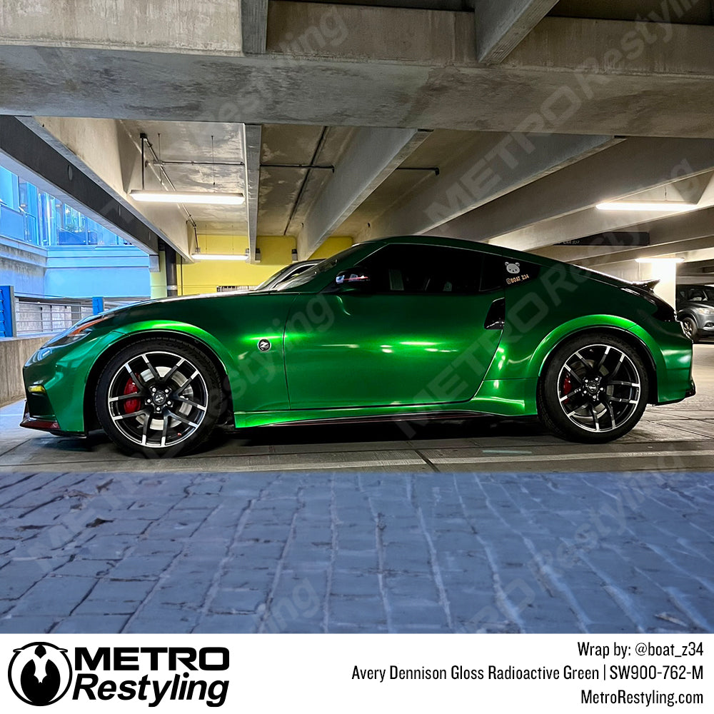 Gloss Green Vinyl Car Wrap